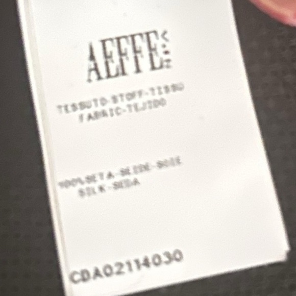 Cedric Charlier Black Sleeveless blouse netting hem size 8 - Picture 10 of 10